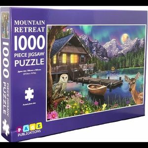 Mountain Retreat 1000 piece Jigsaw Puzzle.